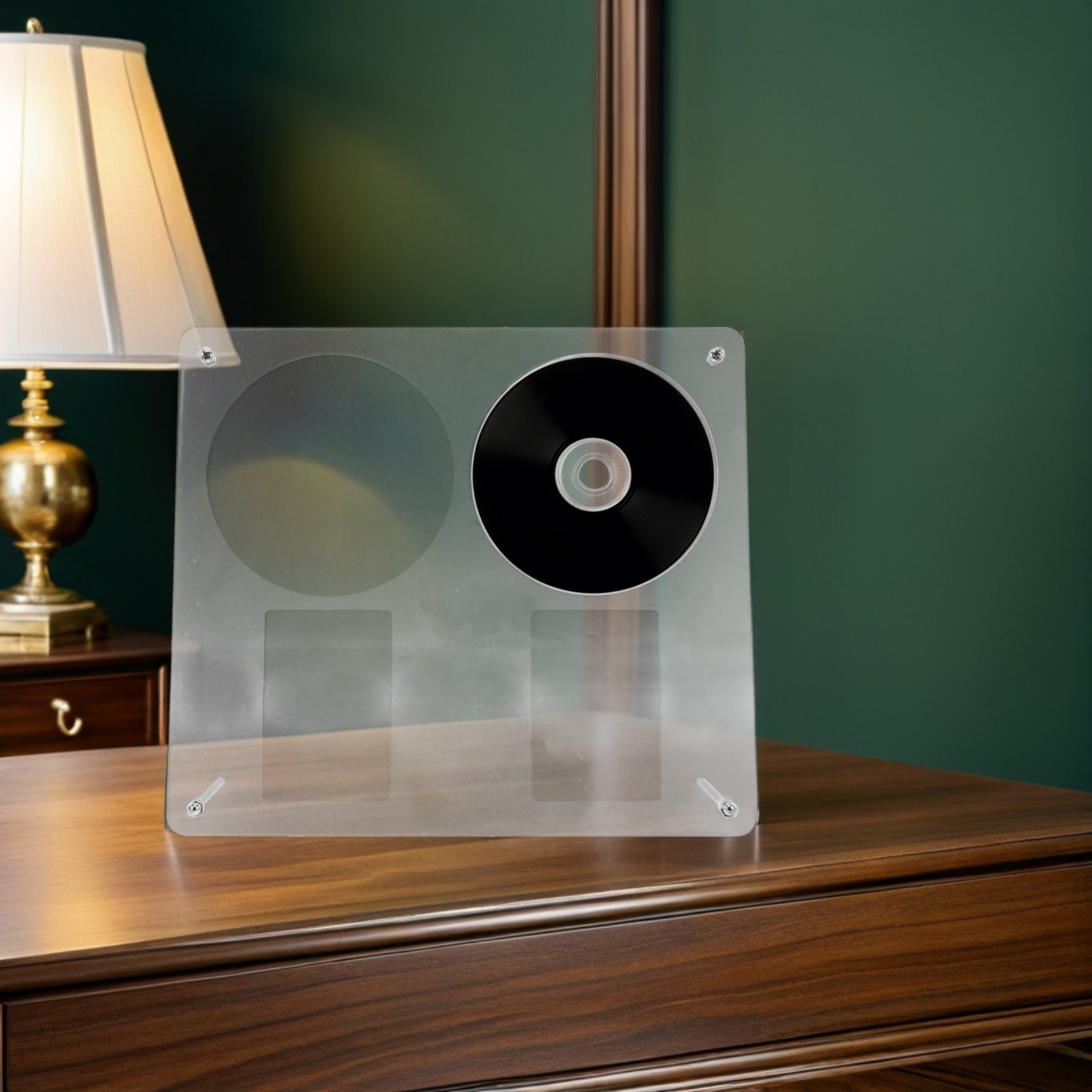 Display Case Acrylic - Acryl CD-behuizing - Transparante vinylplatenhouder voor