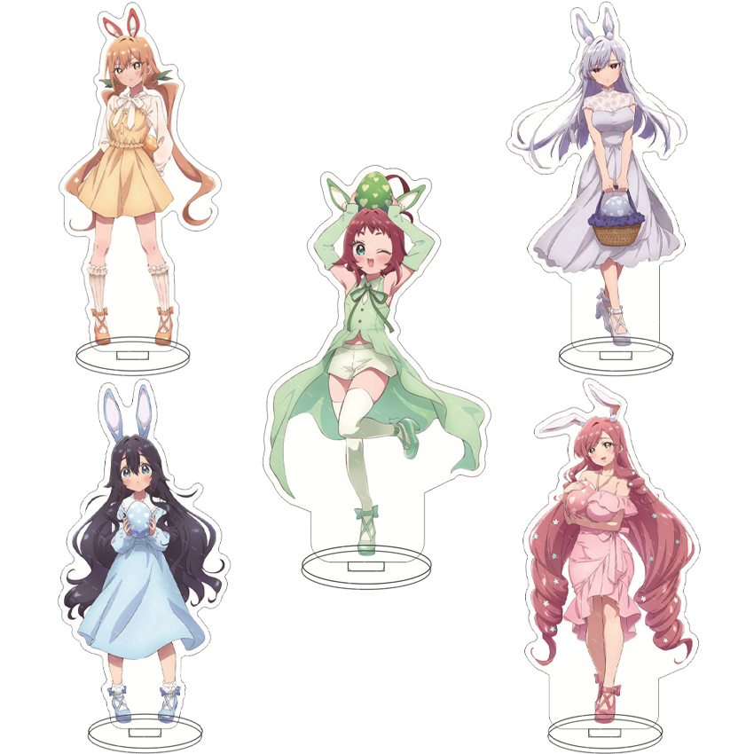 Figma Stand Set - 16CM Anime De 100 Vriendinnen Die