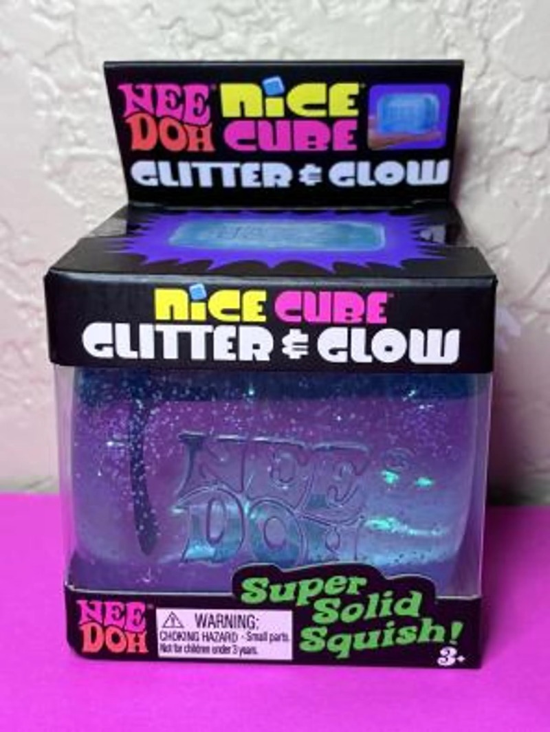 Fidget Cube Original - @Needoh Leuke Kubus Glitter & Glow
