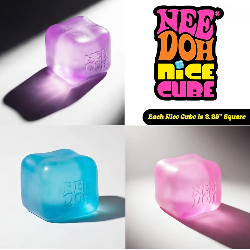 NeeDoh Nice Cube Squish Toy, z - Fidget Cube Original recensie en prijs